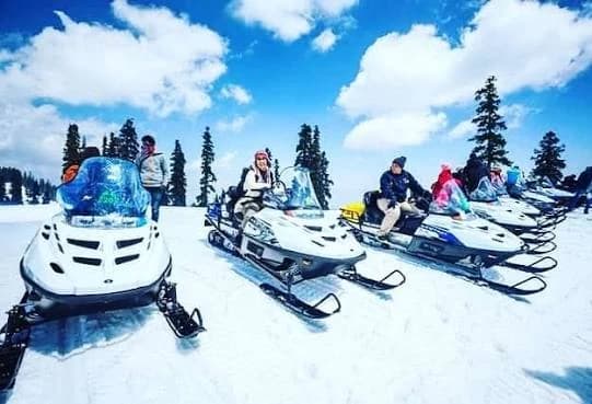 Snow Bike activity