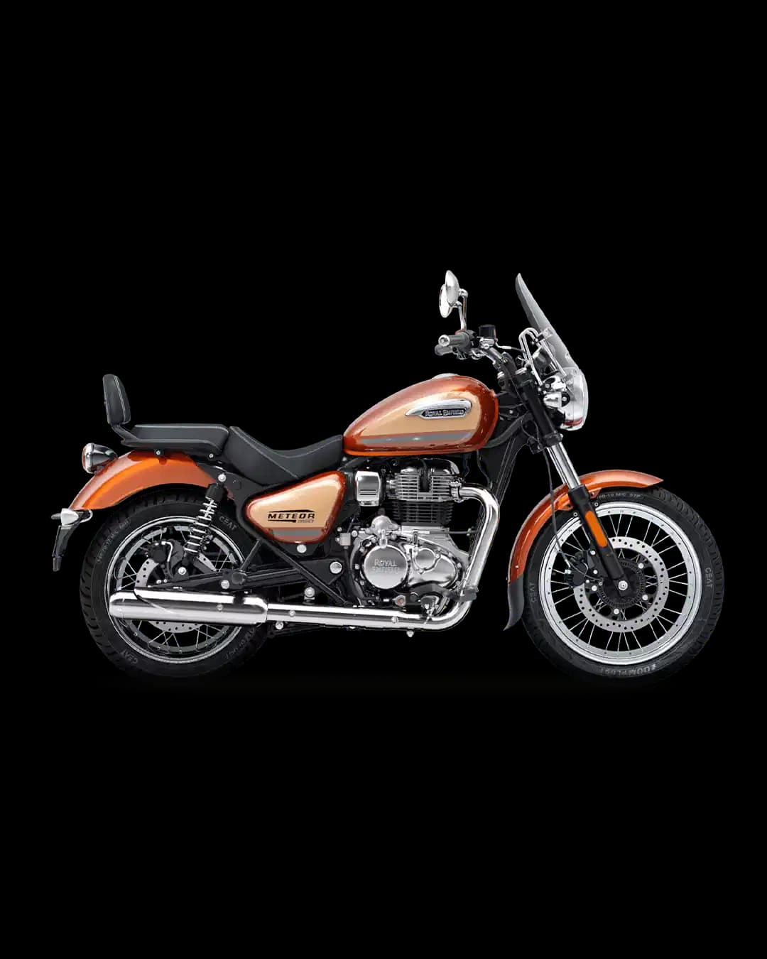 Royal Enfield Meteor 350 available for rent in Manali